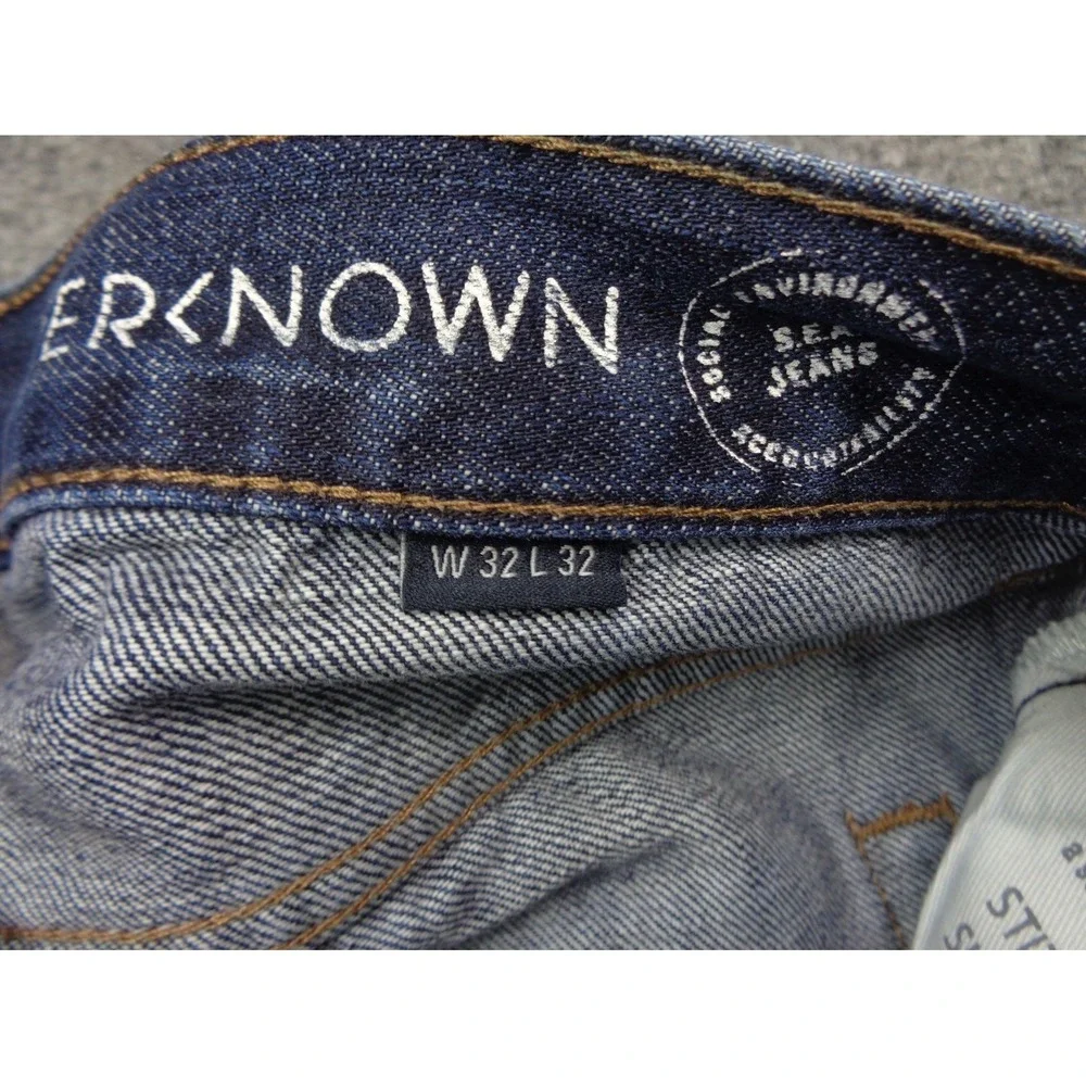 Outerknown SEA Jeans Selvedge Denim Mens 32x32 Button Fly Local Straight Fit